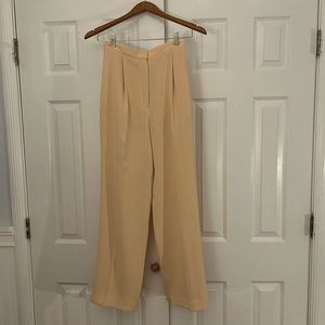 beige emanuel ungaro dress pants